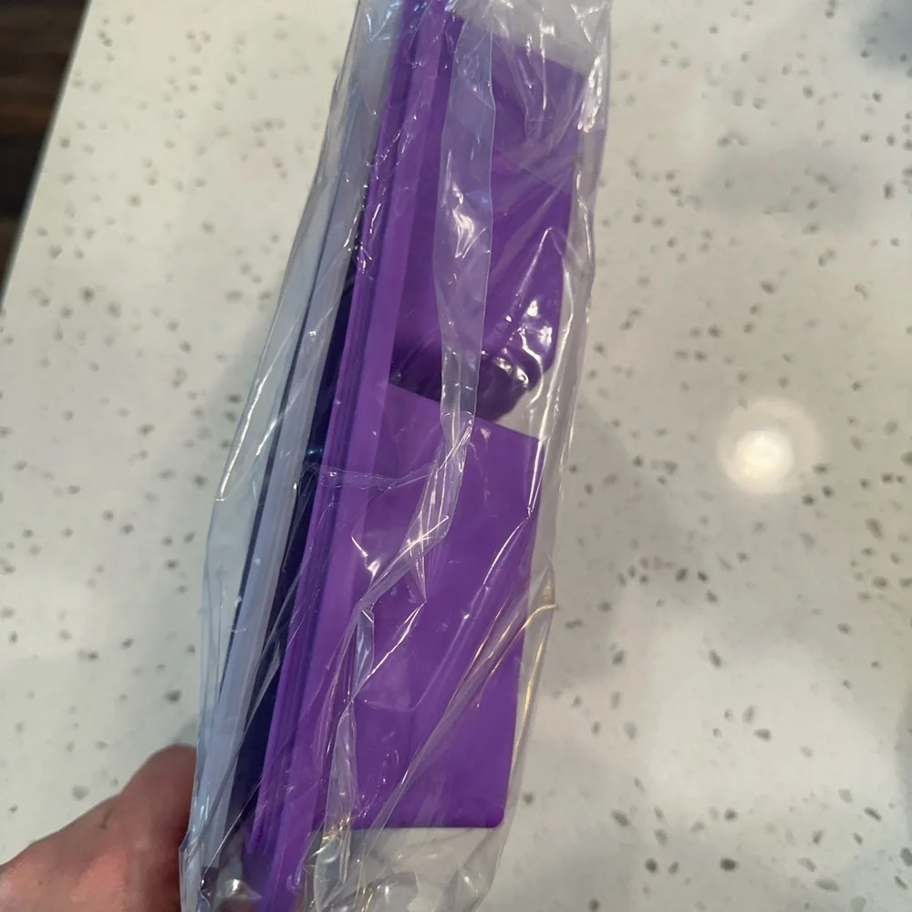 Purple Silicone Tray with Lid